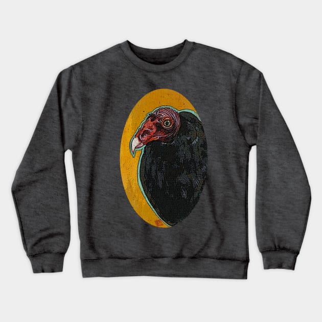 Turkey Vulture Crewneck Sweatshirt by ckrickett